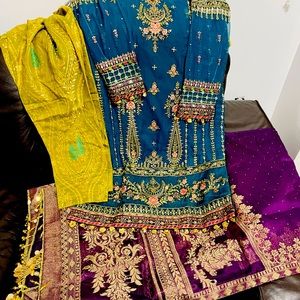 Original Maria b dress in medium please contact for more detail.